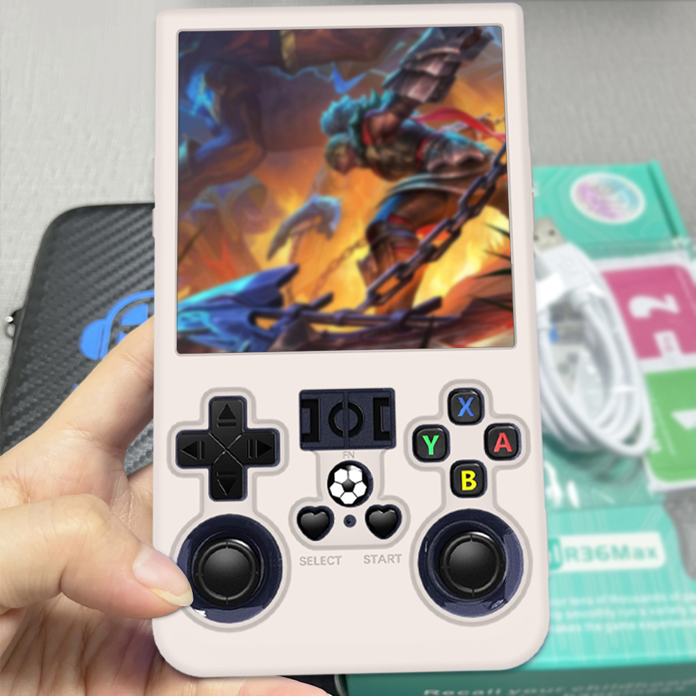 Gaming Console R36 Max - غطاء حماية من السيليكون لجهاز ألعاب