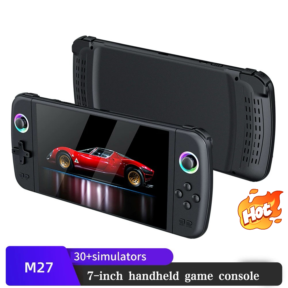 جهاز ألعاب محمول جديد M27 مع ع - مراجعة Gaming Console Handheld Best وسعره