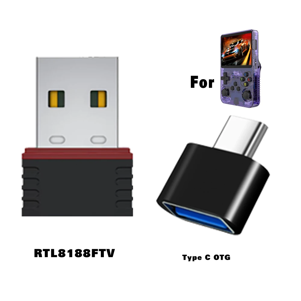 R36S (WiFi) RTL8188FTV USB Don - مراجعة Gaming Console R36H وسعره