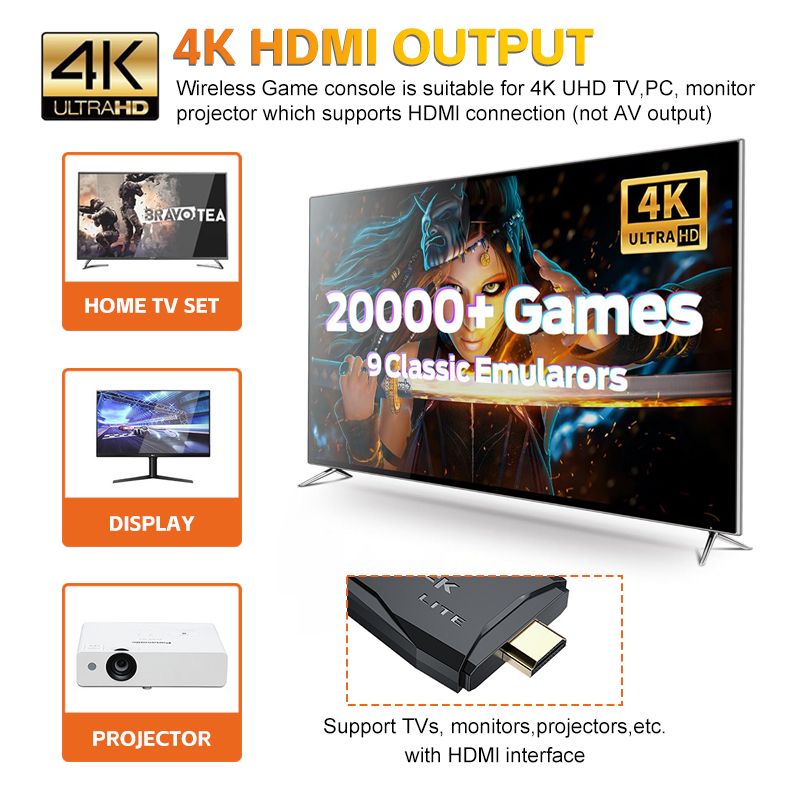 جهاز ألعاب الفيديو M9 بدقة 4K  - مراجعة Gaming Console Gs5 وسعره