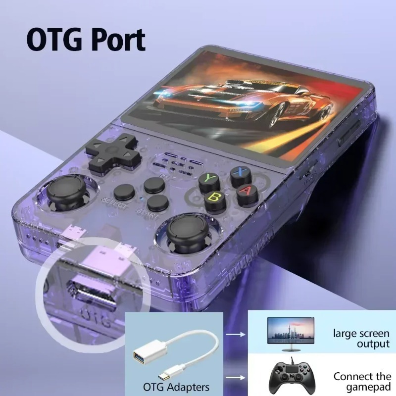 جهاز ألعاب محمول R36S R36H بنظ - مراجعة Gaming Console R36H وسعره