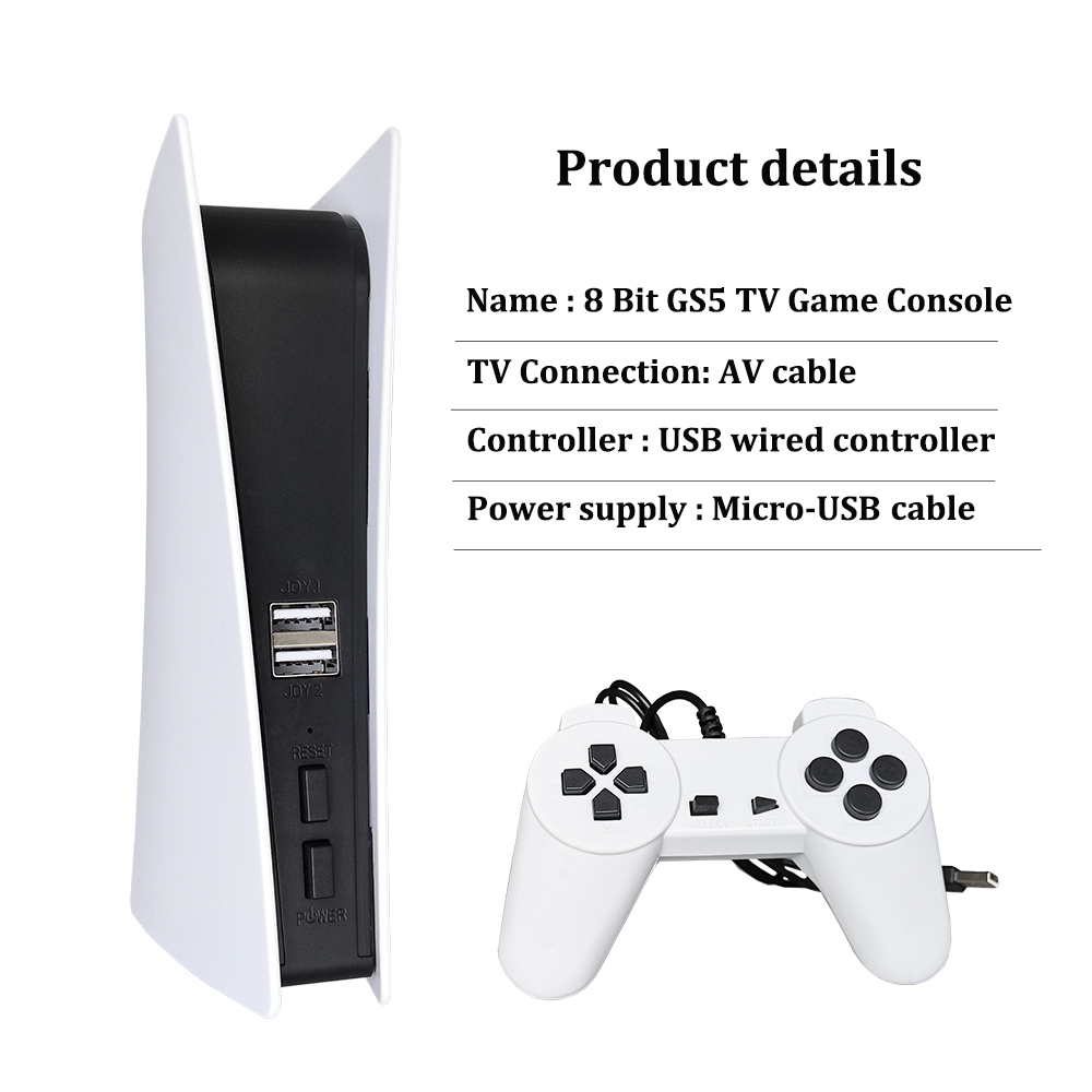 GS5 8 بت تلفزيون فيديو AV مخرج - مراجعة Gaming Console Gs5 وسعره