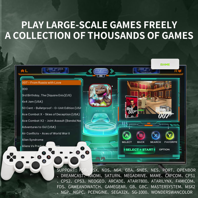 جهاز ألعاب فيديو Coopreme Y7 X - مراجعة Gaming Console Gs5 وسعره