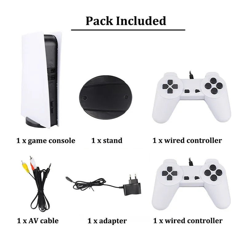 جهاز ألعاب محمول ريترو GS5 مين - مراجعة Gaming Console Gs5 وسعره