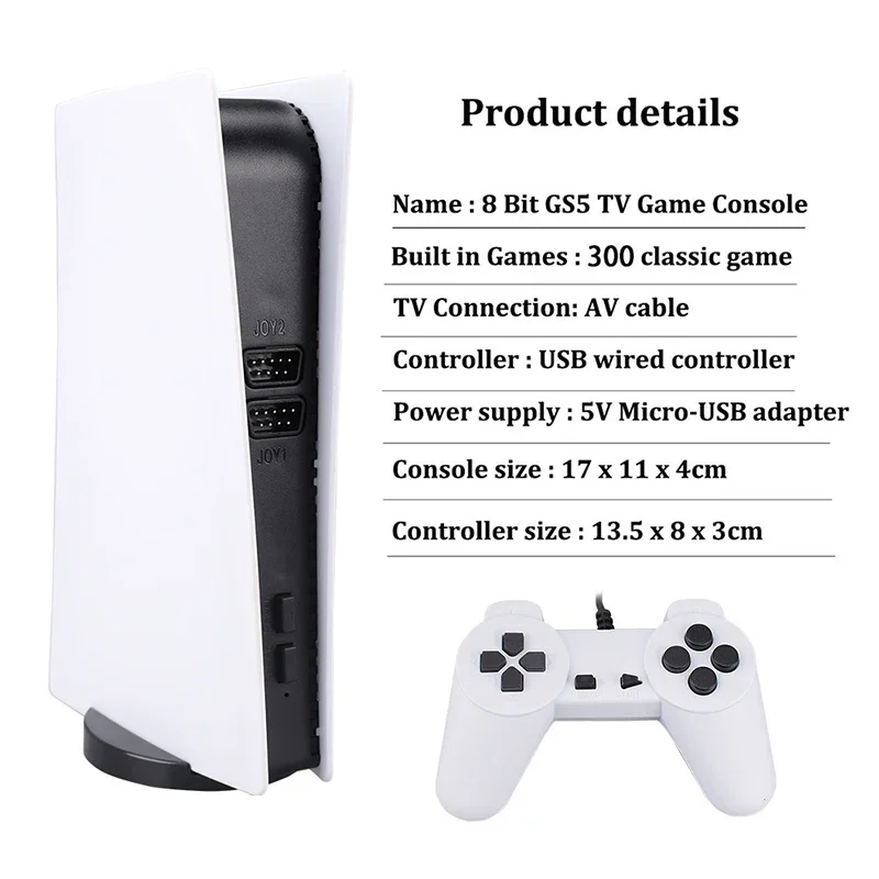 جهاز ألعاب محمول ريترو GS5 مين - مراجعة Gaming Console Gs5 وسعره