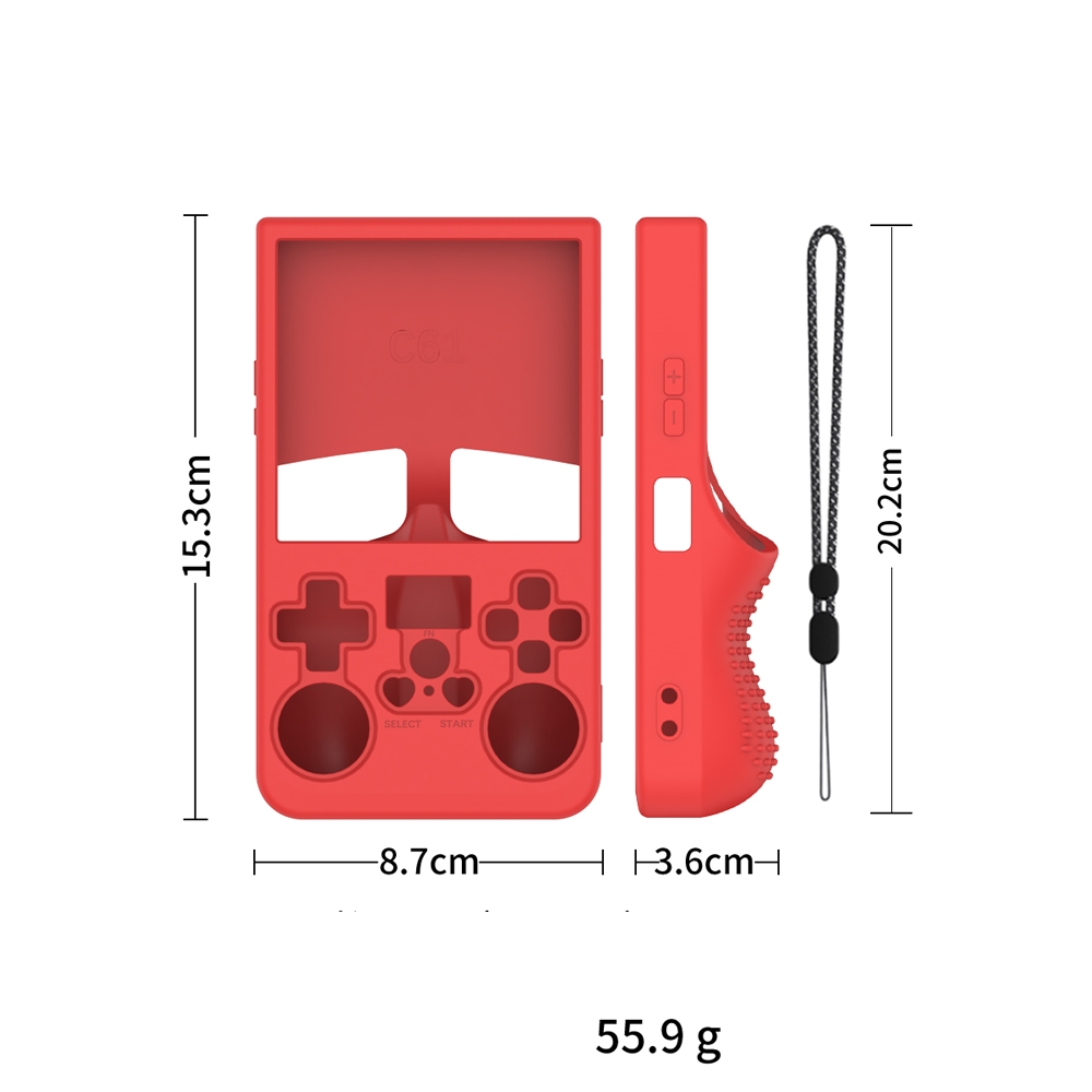 غطاء حماية من السيليكون لجهاز  - مراجعة Gaming Console R36 Max وسعره