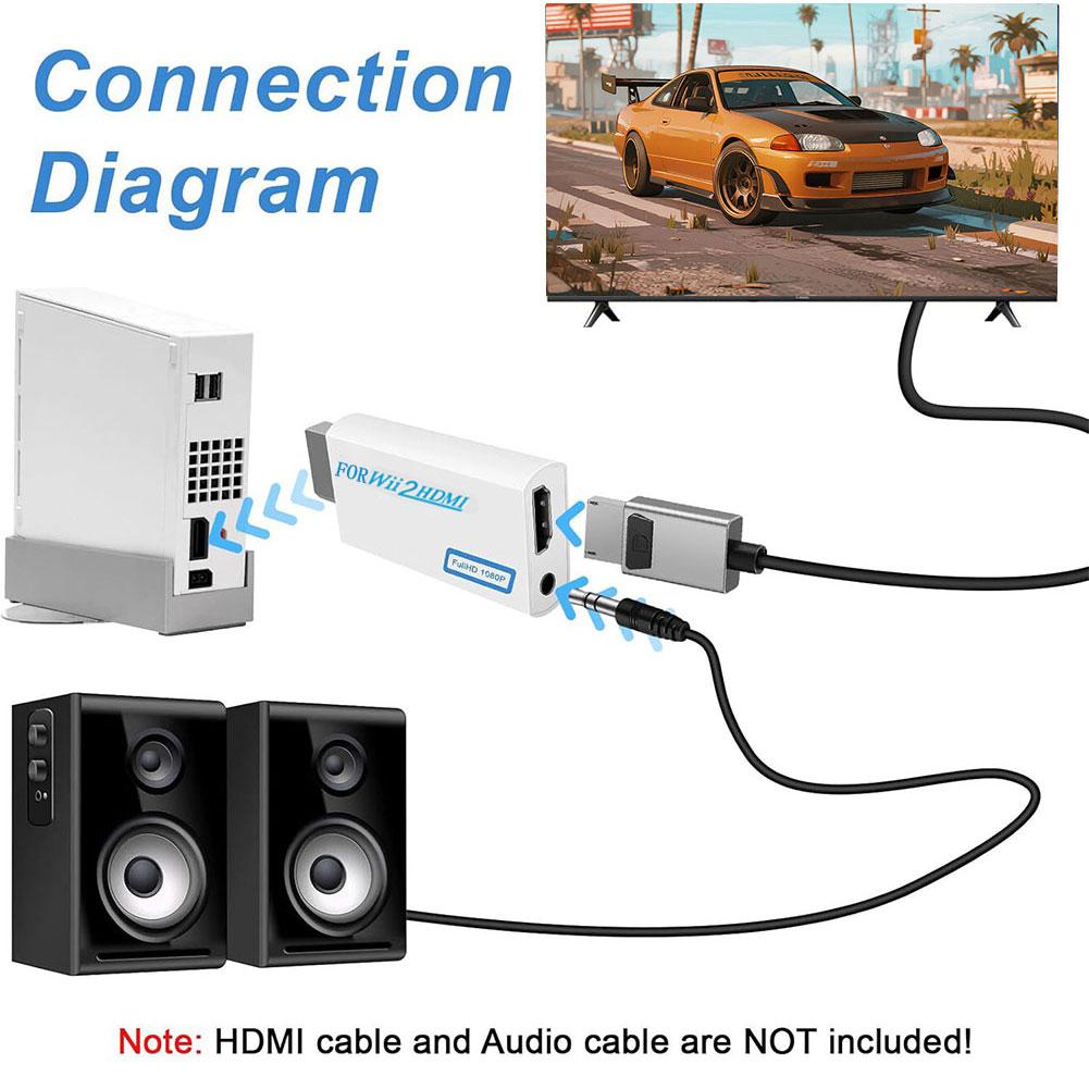 محول Wii إلى HDMI، محول ألعاب  - مراجعة Gaming Console Definition وسعره
