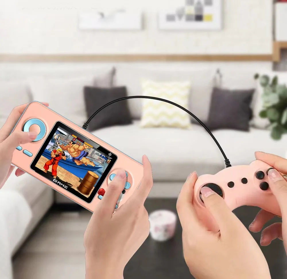 جهاز ألعاب فيديو ريترو جديد S5 - مراجعة Gaming Console 4 Year Old وسعره